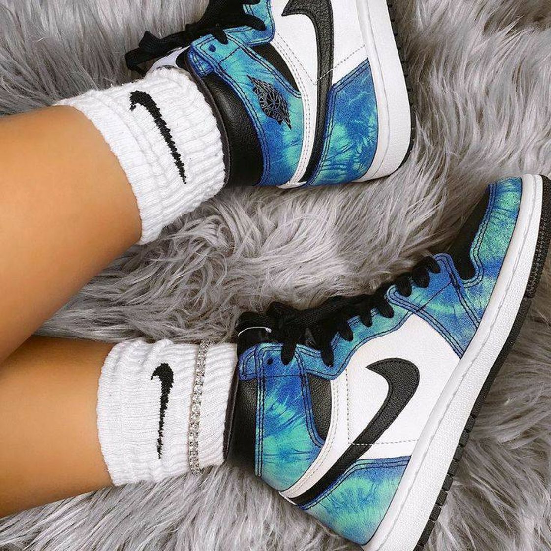 Fashion Jordan 1 Retro High Tie Dye