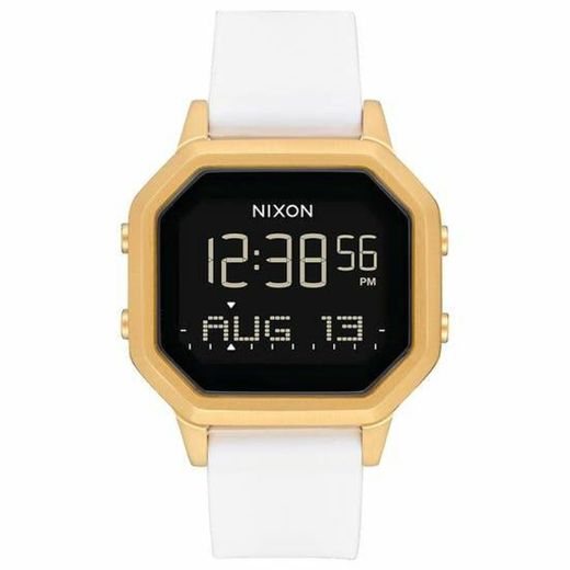 Nixon Siren SS A12112970 - Reloj Digital para Mujer con Caja Dorada
