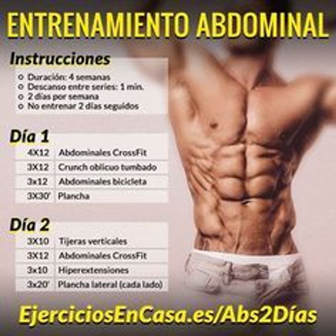 Fashion Como entrenar para marcar abdominales en serio!!!🔥🤩