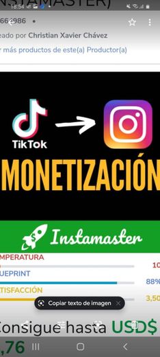 Monetiza TikTok e Instagram (por INSTAMASTER)🔥🤩🔥💰💰🤩

