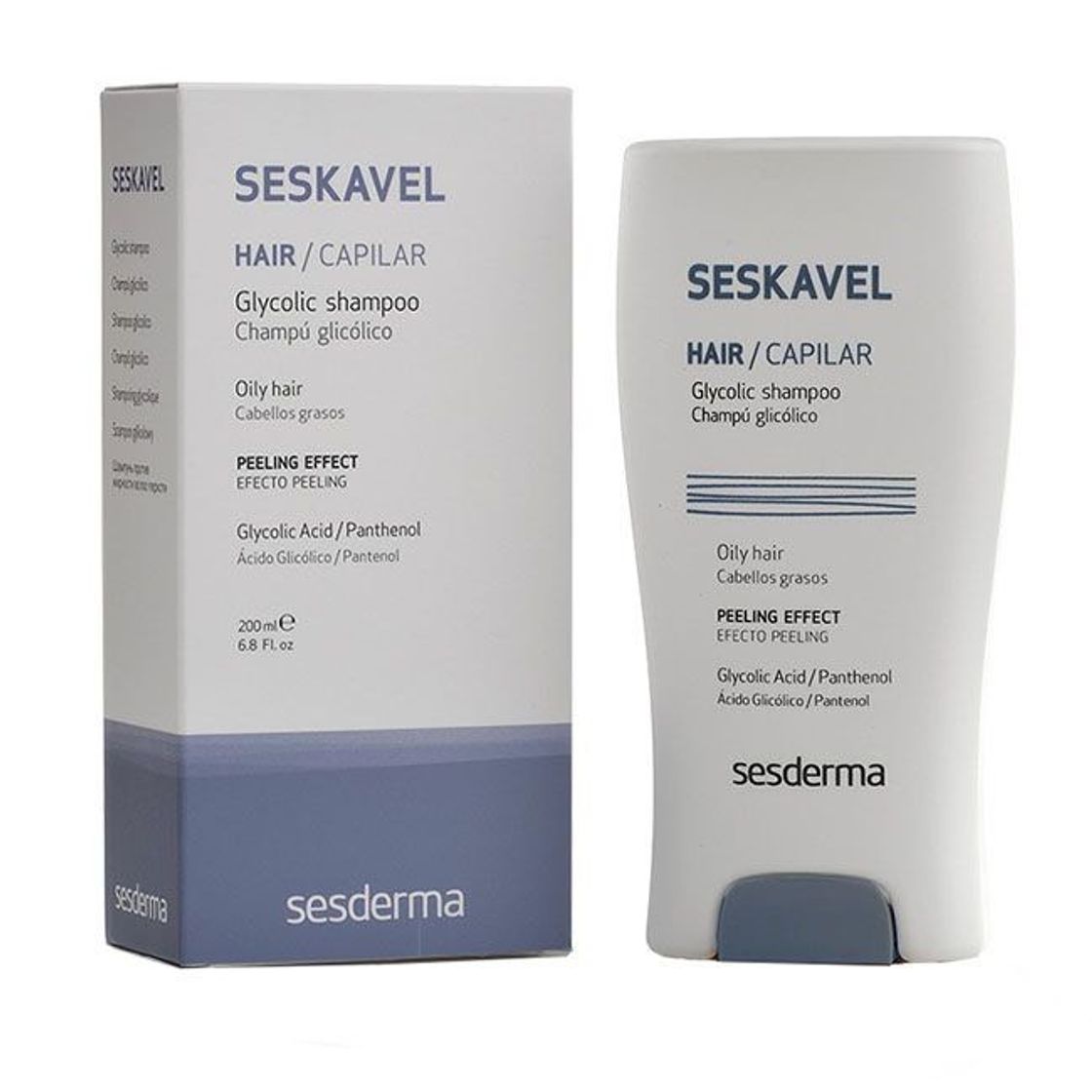 Social Sesderma Seskavel. Champô Glicólico Cabelos Oleosos 200ml