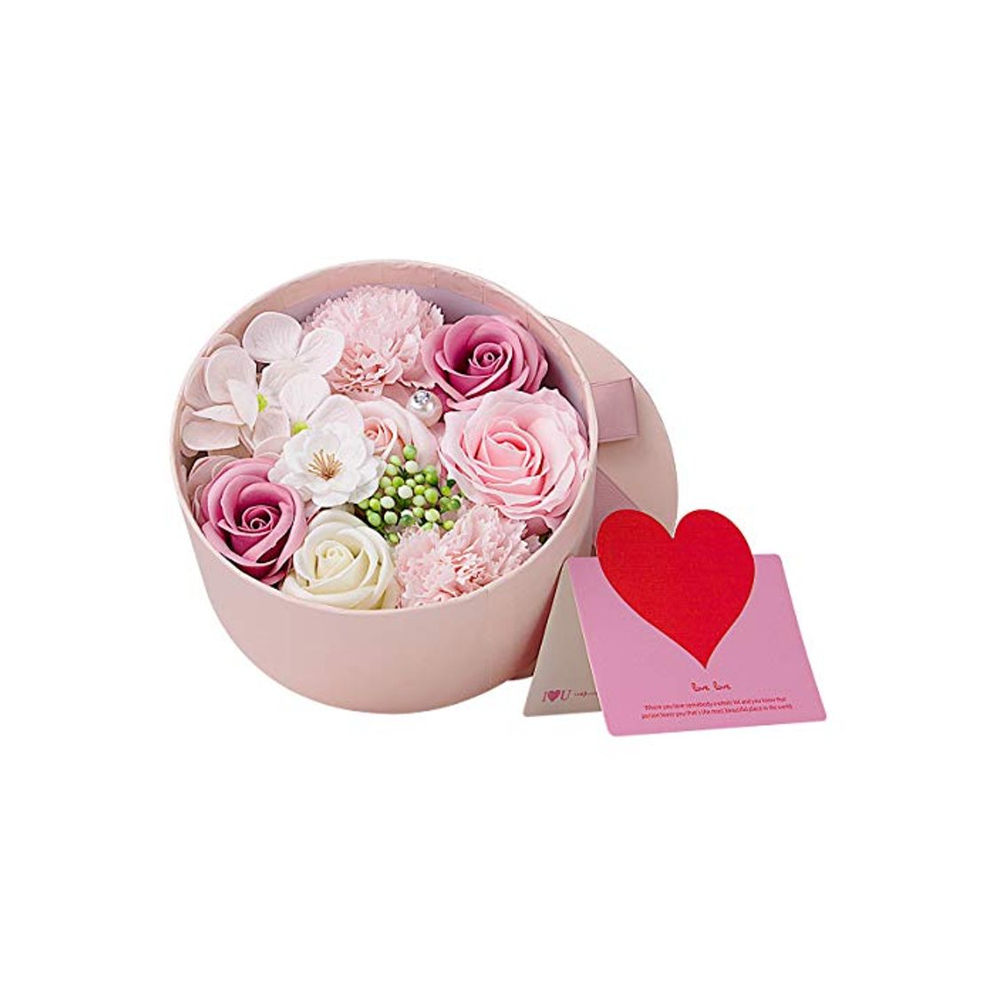 Product ANBET Regalo de Flores para Mujeres Ramo de Flores Artificiales con Caja