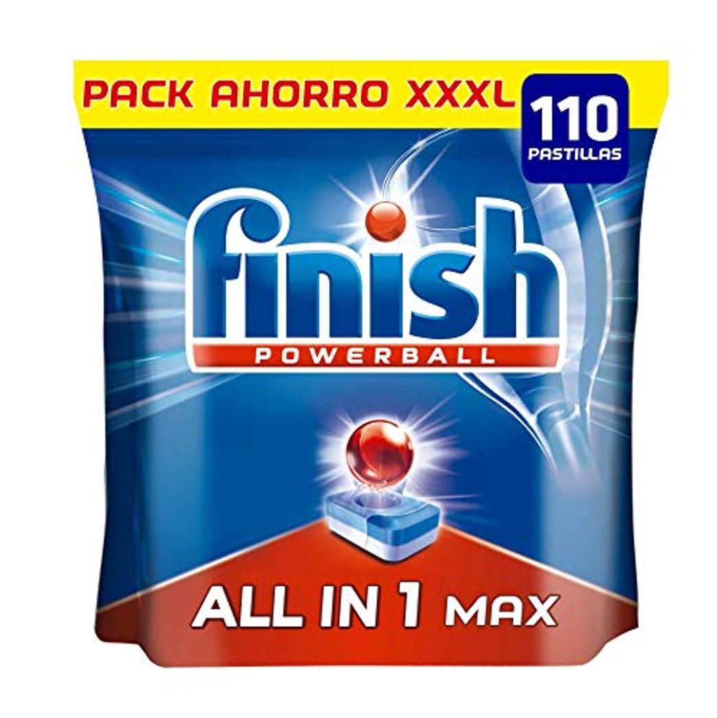 Beauty Finish Todo en 1 Max Regular Pastillas para Lavavajillas