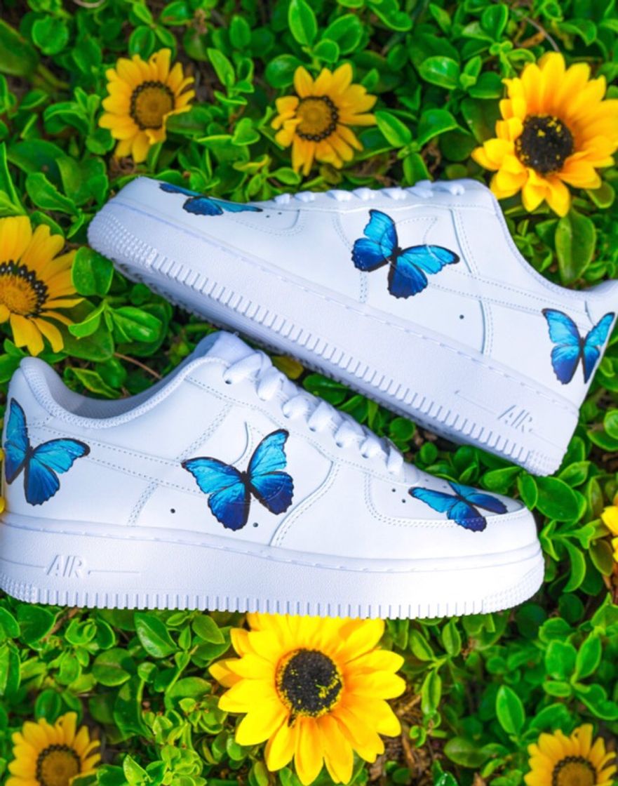 Fashion Blue Butterfly AF1