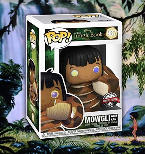 POP Funko Disney The Jungle Book 987 Mowgli with Kaa Special Edition