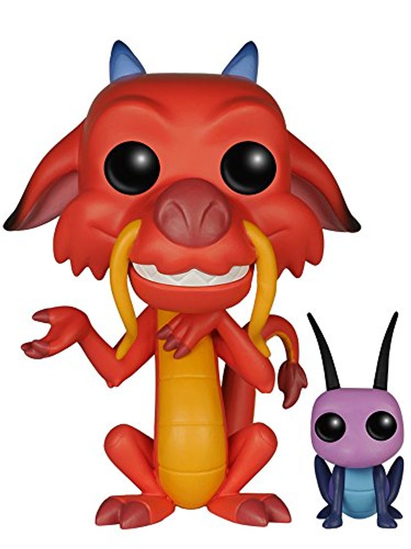 Social Funko POP! Vinilo Colección Disney - Figura Mushu & Cri-Kee