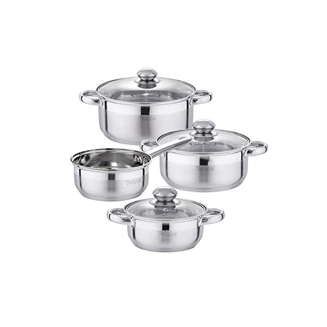 Social Velaze Juego de Ollas, Batería de Utensilios de Cocina de Cocina de