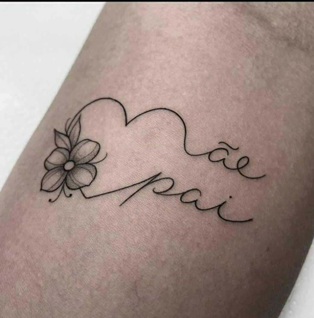 Moda Tatu linda para homenagear os pais😍