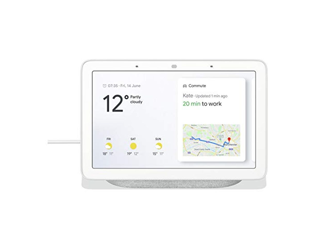 Elemento de la categoría hogar Google Nest Hub Hands-Free Smart Wi-Fi Speaker with 7" Screen