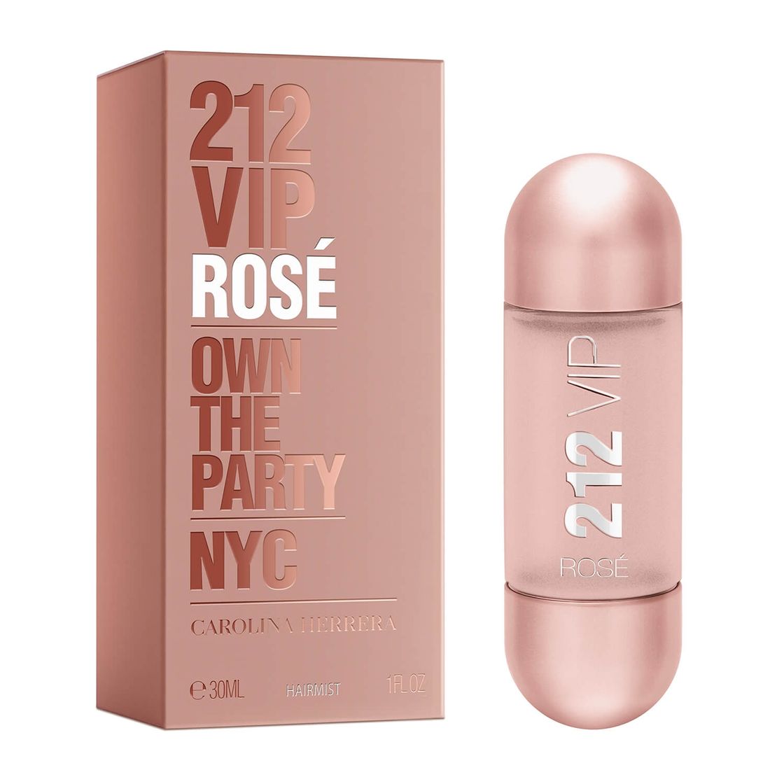 Moda Carolina Herrera 212 Vip Rosé Hair Mist - Perfume para Cabel