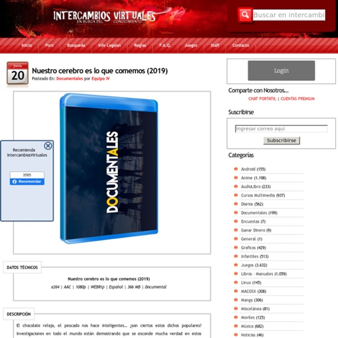 IntercambiosVirtuales - En Busca del Conocimiento….