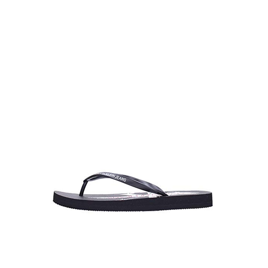 Calvin Klein Jeans Dorinda Chanclas Negras para Mujer-UK 6