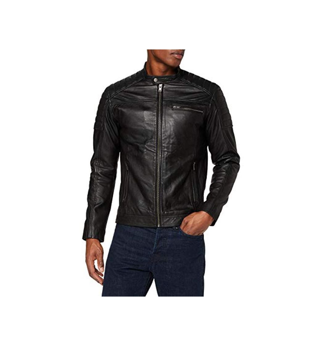 Product SELECTED HOMME Slhjack Leather Jkt W Noos Chaqueta, Negro