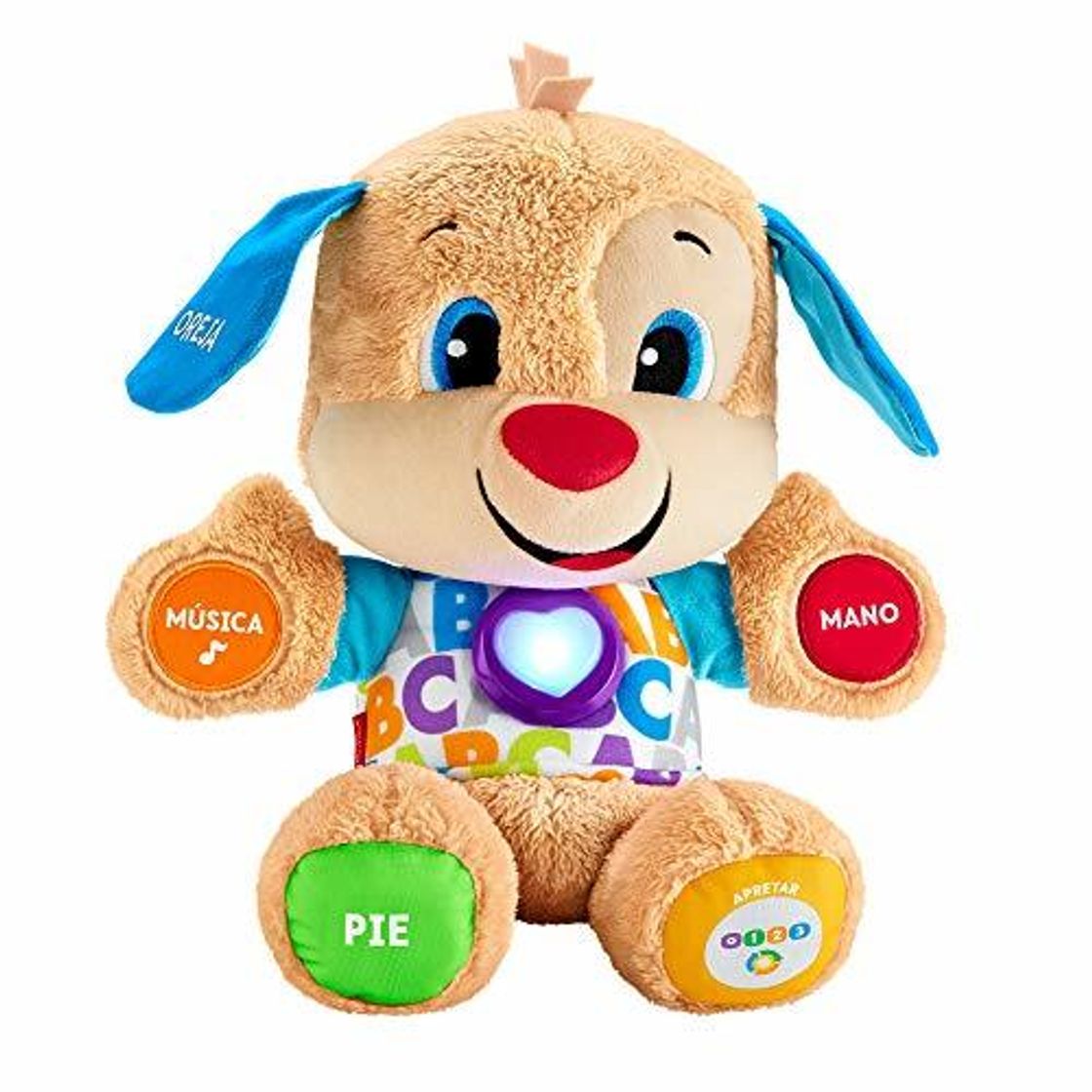 Social Fisher-Price Perrito primeros descubrimientos, juguete bebé +6 meses