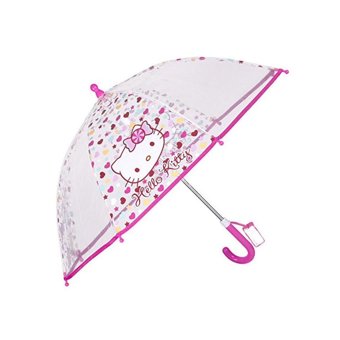 Social Hello Kitty Paraguas Transparente Burbuja de Niña