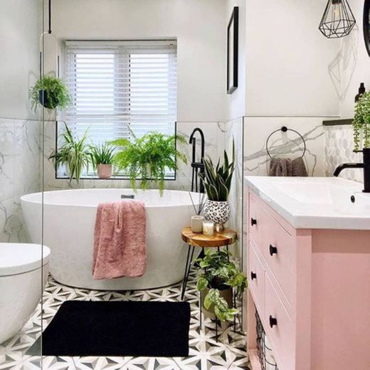 Banheiro rosa ❤️😍
