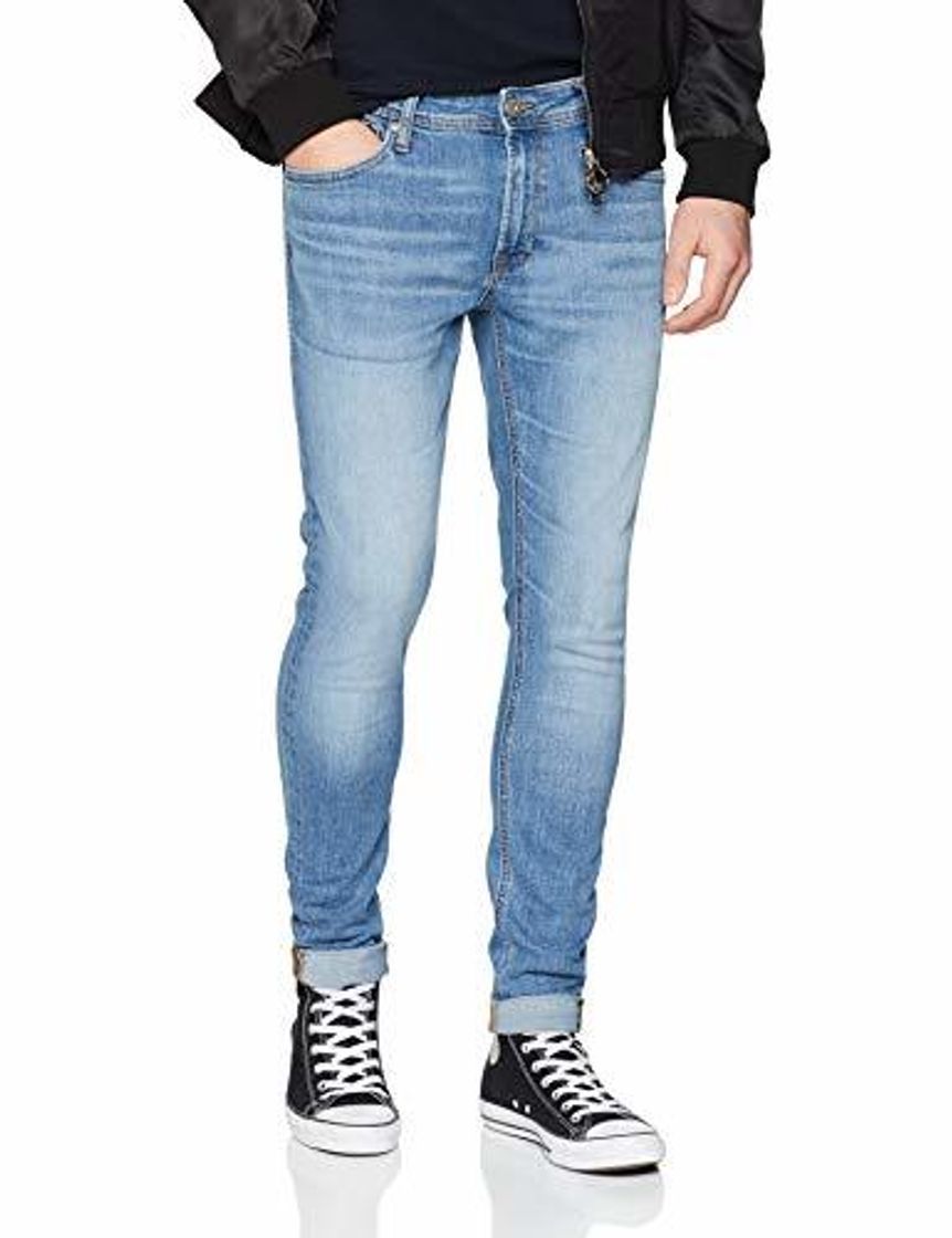 Social JACK & JONES NOS Jjitom Jjoriginal Am 815 STS Vaqueros Skinny, Azul