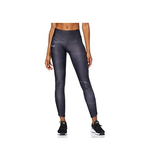 Under Armour Armour Fly Fast Printed Tight Leggings, Mujer, Gris