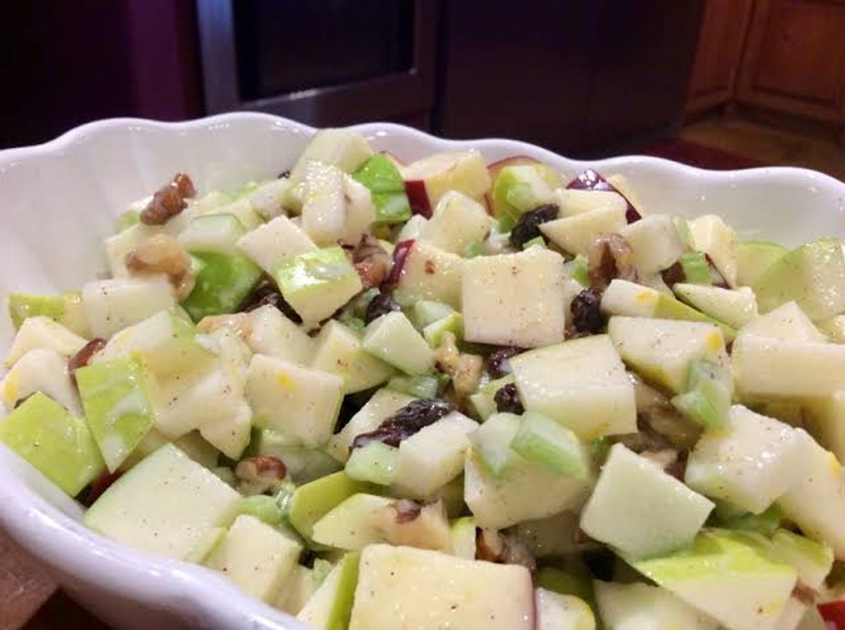 Fashion Ensalada de manzana con yogurt 🤤