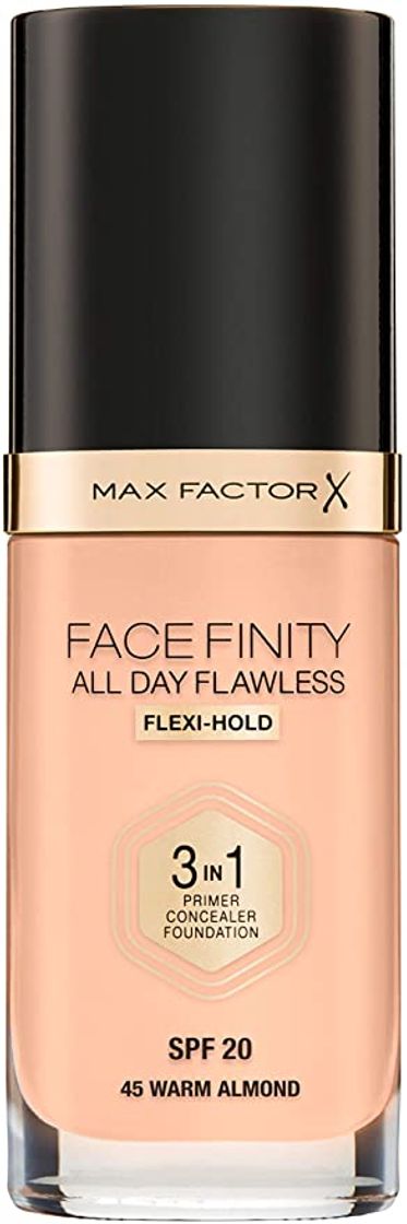 Belleza Max Factor 39177 Face Finity 3 in 1 Base de Maquillaje, SPF20