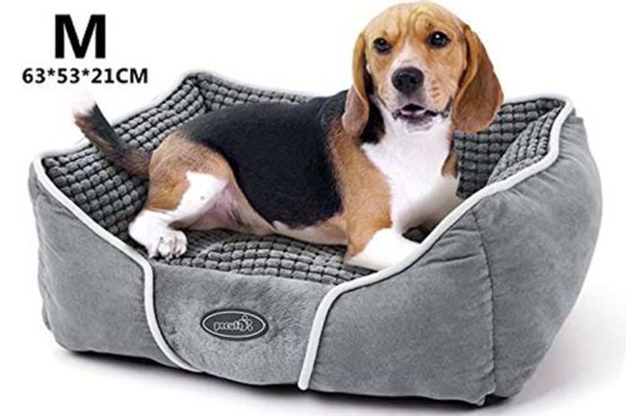 Producto Pecute Cama de Perros y Mascotas Básica Cama de Suave Gamuza para