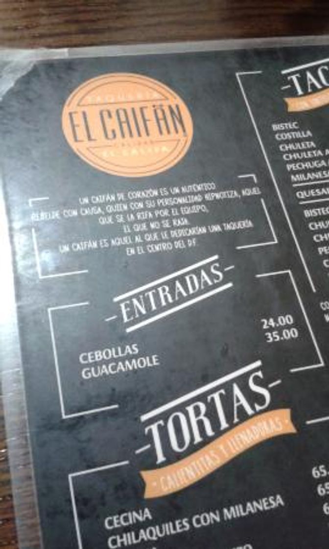 Restaurantes LOS CAIFAN TACOS & CARNES