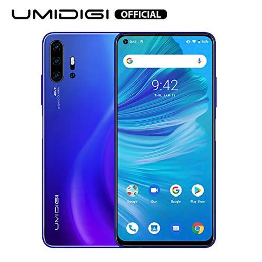 UMIDIGI F2 Desbloqueado Teléfono móvil Dual 4G Volte Teléfono Inteligente 48MP AI