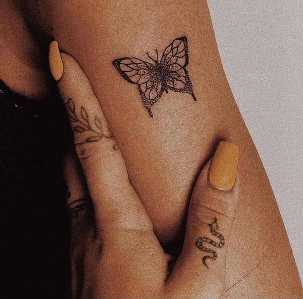 Moda butterfly tatto 🦋