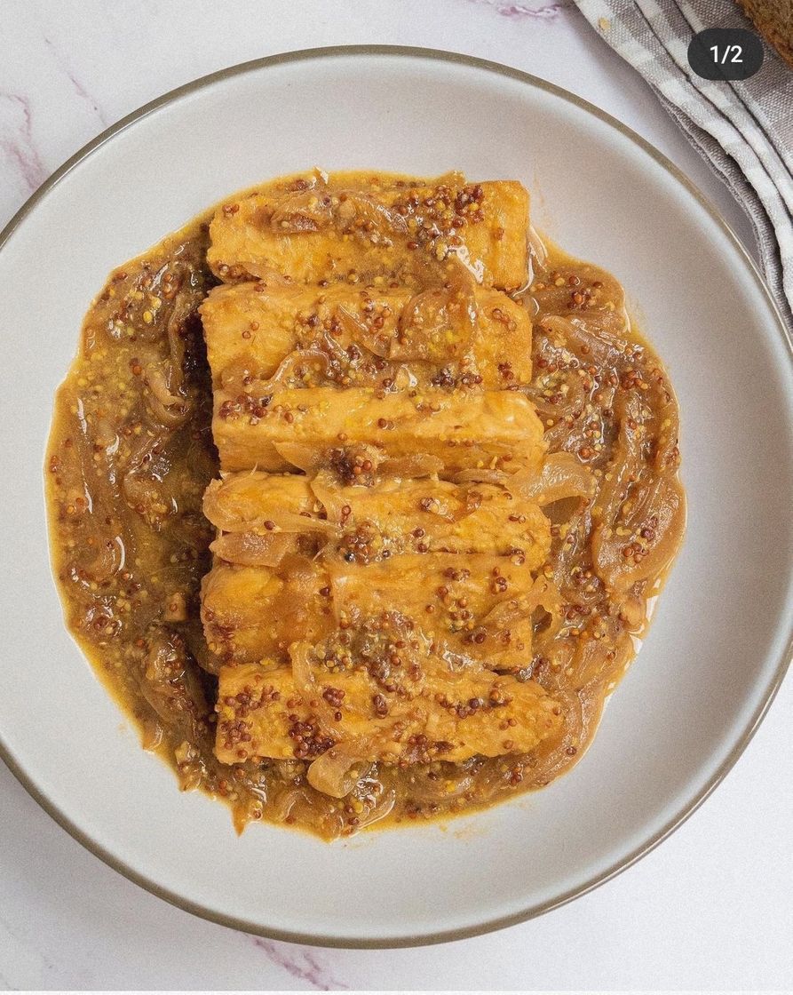 Moda Tempeh/heura/tofu a la mostaza