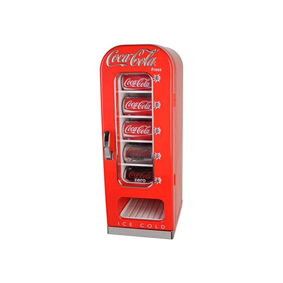 Social Nevera distribuidor de latas Coca-Cola
