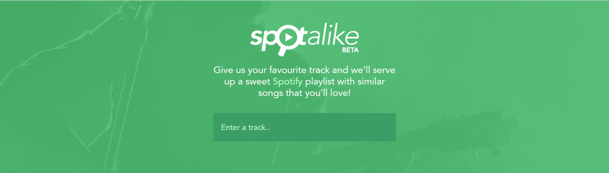 Fashion Spotalike - Create Spotify playlists with similar songs