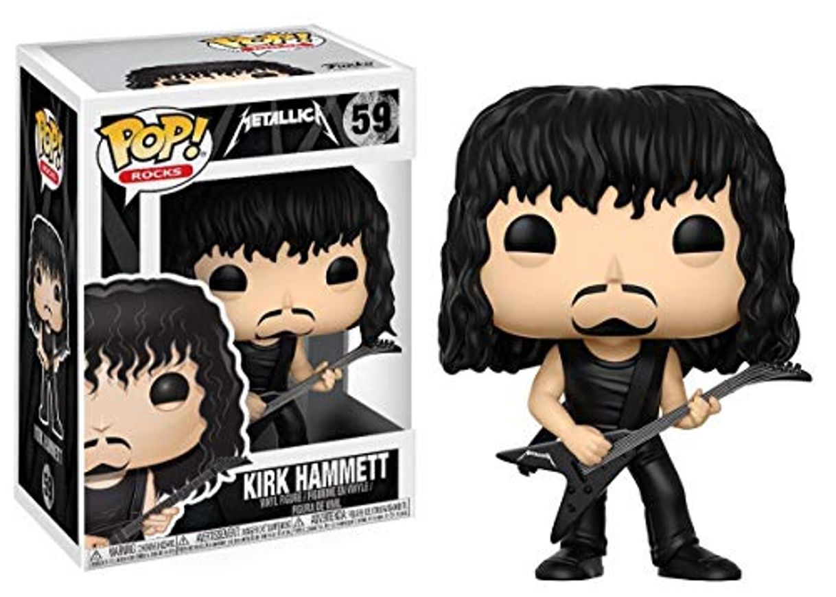 Games Funko Pop! - Figura Kirk Hammett, colección Metallica