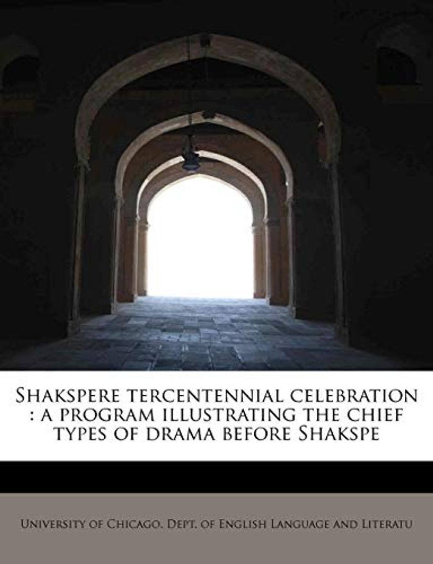 Libro Shakspere tercentennial celebration