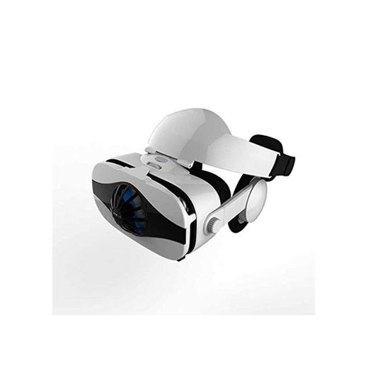 IGRNG Mini Realidad Virtual en 3D Gafas 3D montado en la Cabeza Casco VR Inteligente de Sonido del Ventilador de refrigeración del vídeo