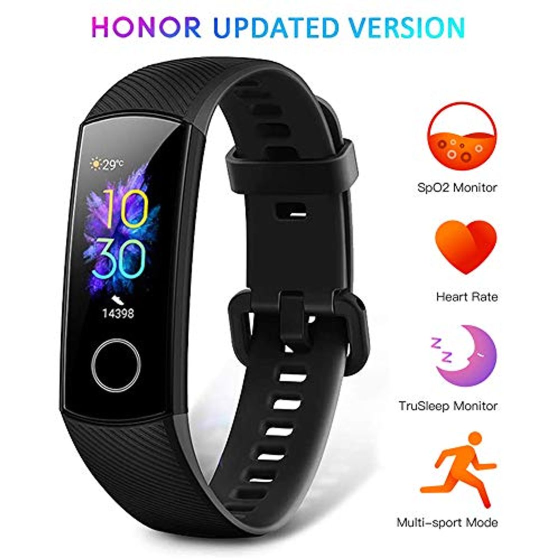 Product HONOR Band 5 Smartwatch Pulsera de Actividad con Pulsómetro Mujer Hombre