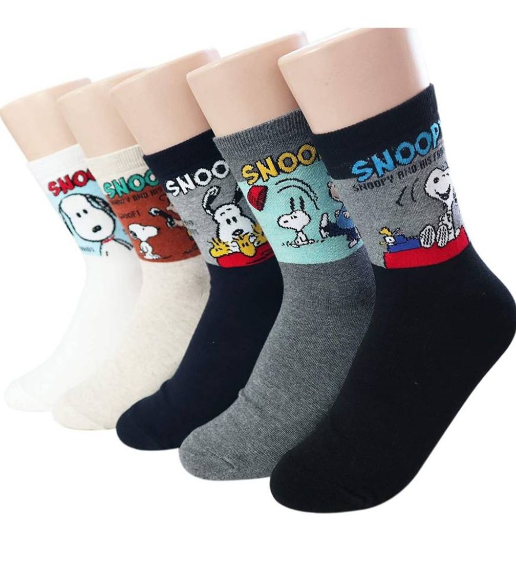 Social The Peanuts Snoopy - Calcetines para mujer y adolescente.