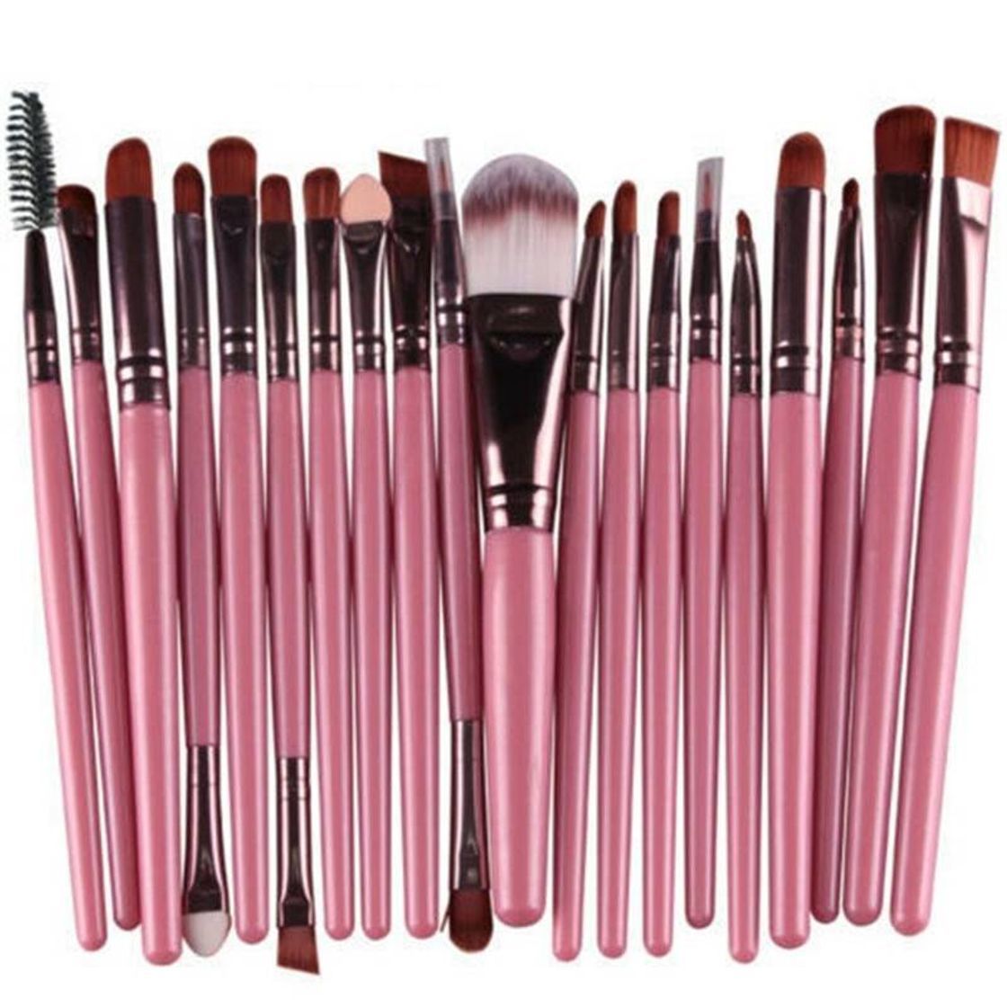 Social 20 pinceles y brochas para maquillaje
