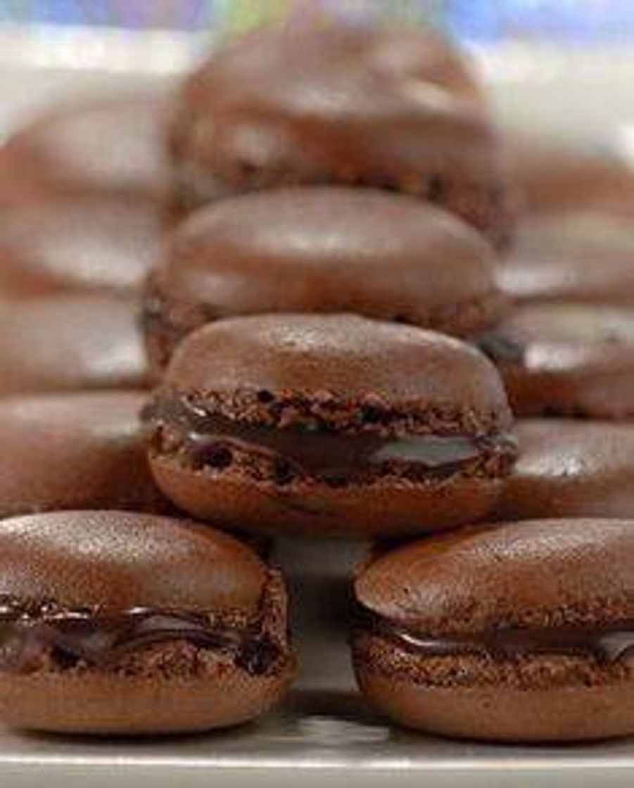 Fashion Macarons de chocolate