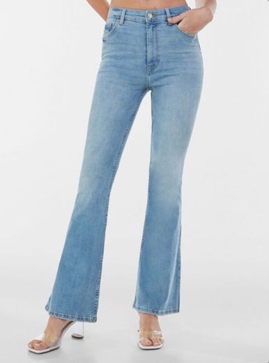 Jeans flare - Denim - Mujer | Bershka