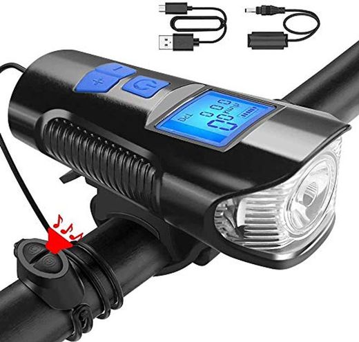 Luz Bicicleta Recargable USB