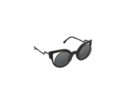 Fendi FF 0137/S CN NT2 Gafas de sol, Negro