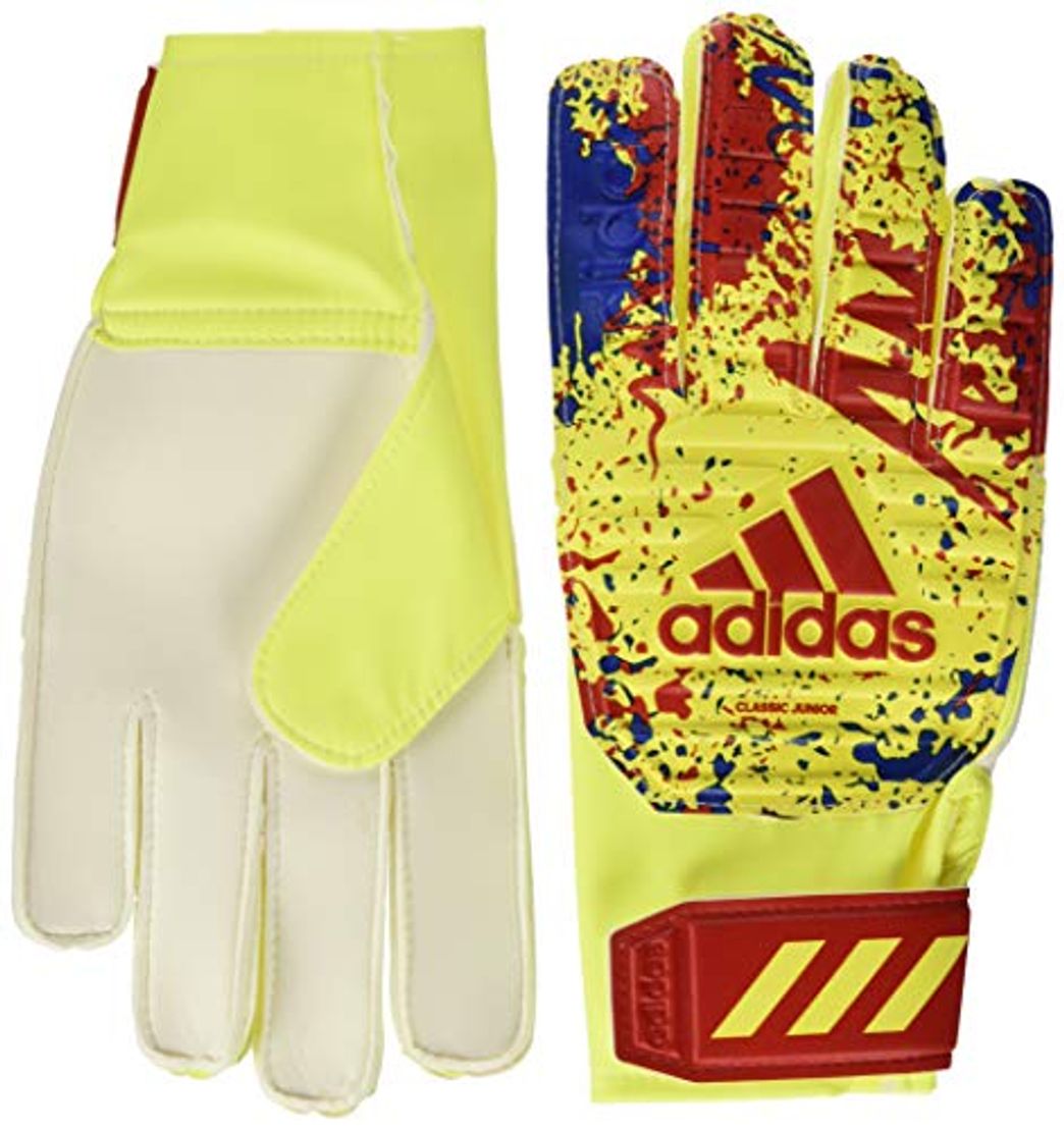 Fashion adidas Classic Trn J Goalkeeper Gloves, Unisex niños, Solar Yellow