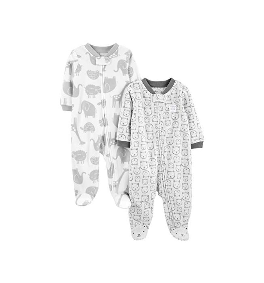 Moda Simple Joys by Carter's Baby paquete de 2 calcetines de forro polar