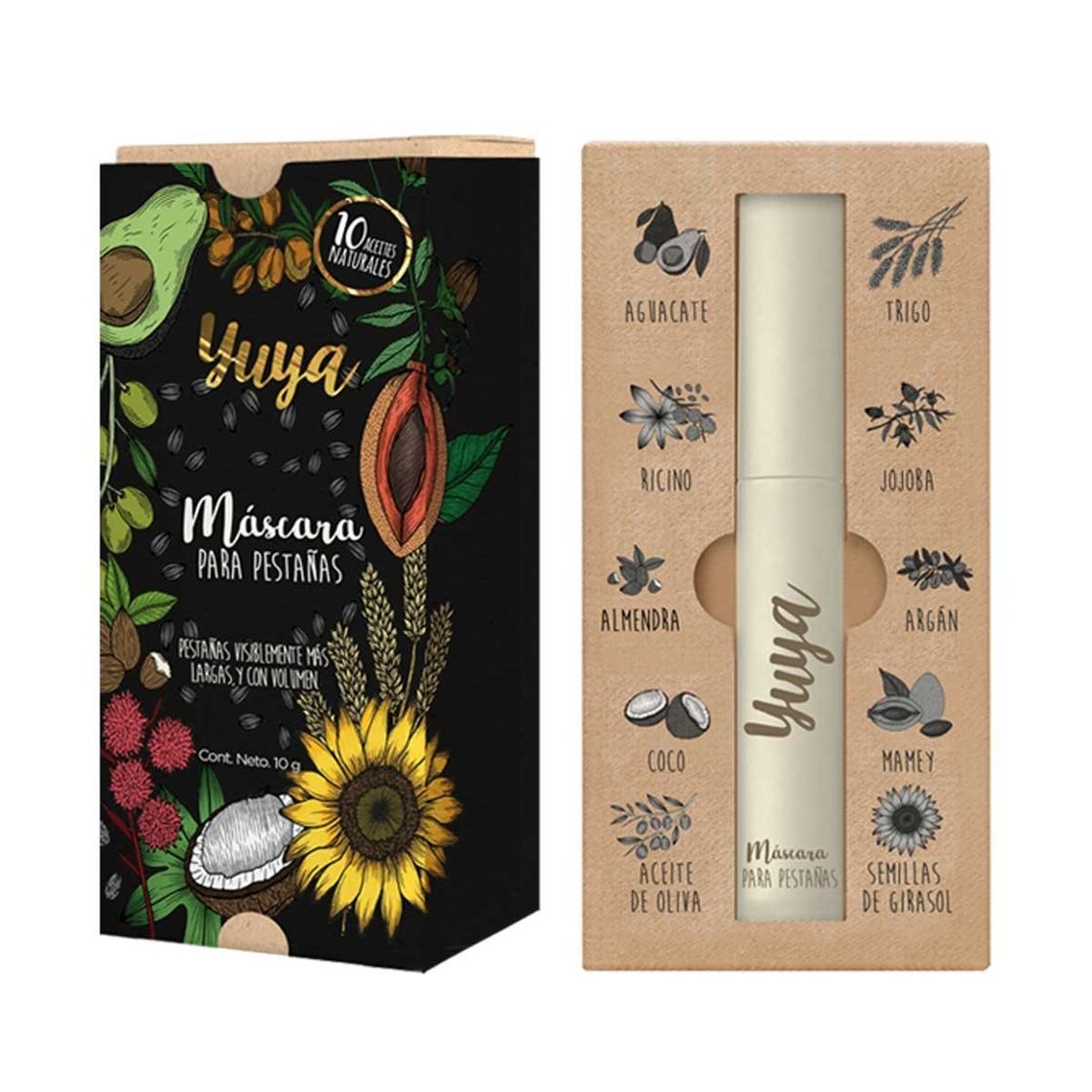 Producto Máscara de pestañas 10 aceites yuya