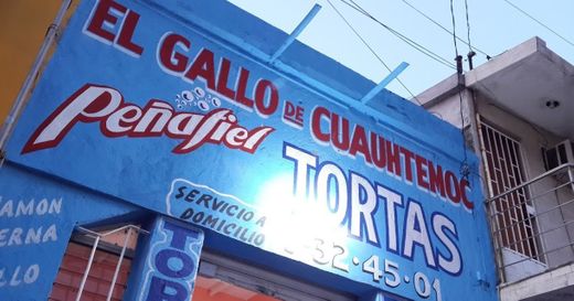 Tortas "El Gallo de Cuauhtémoc"