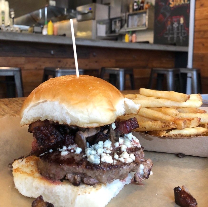 Place Burger Tap & Shake