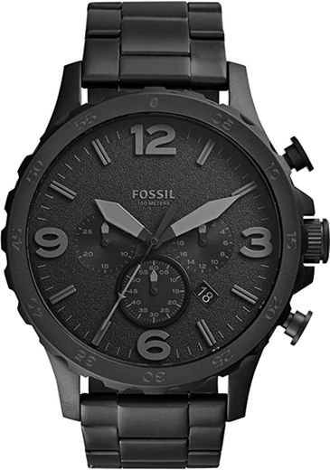 Fossil Nate - Reloj casual de cuarzo para hombre