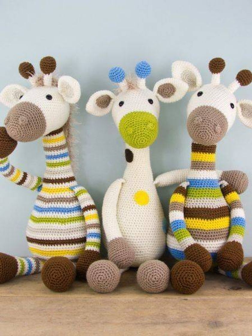 Moda Girafa Amigurumi