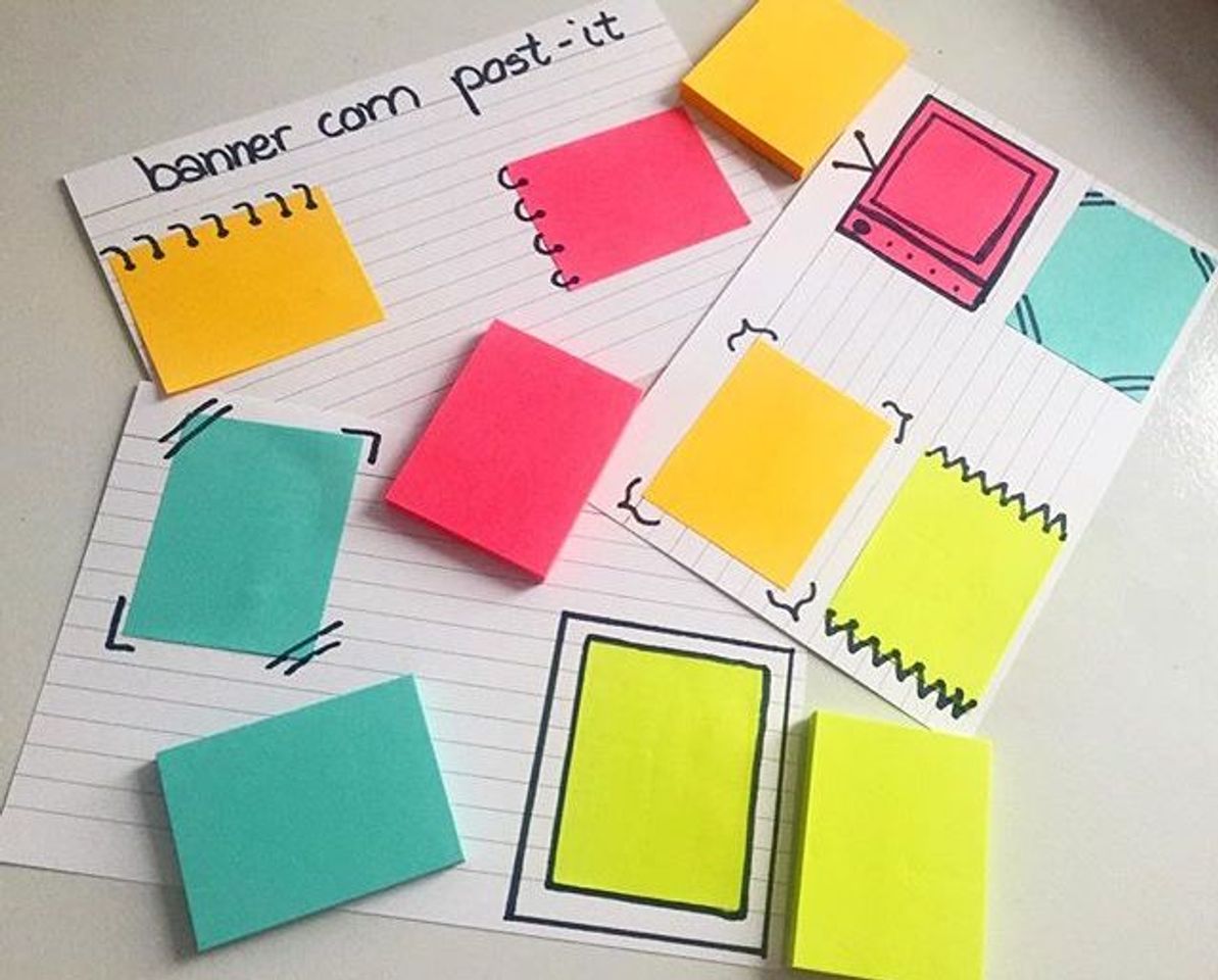 Fashion Postits caderno 