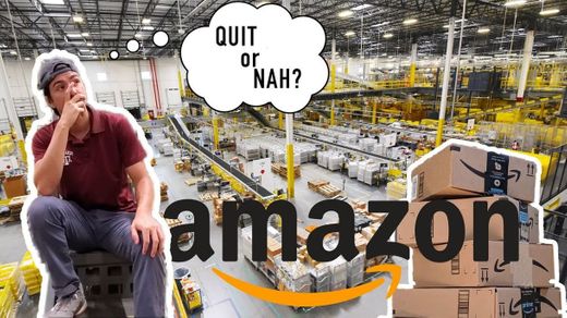 DAY IN THE LIFE Working at an AMAZON Warehouse (Inside ...